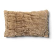 Riviera Maison Kussenhoes, Kussen met zacht imitatiebont - RM Belfort, Kussensloop 50x30 - bruin