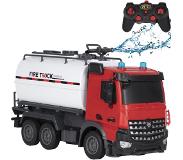 Silvergear Bestuurbare Auto Brandweerwagen - RC Truck - Auto Speelgoed
