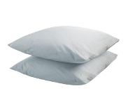 Seashell Kussensloop Mousseline - 100% katoen - 2x 60x70 - wit