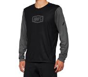 100% Airmatic Limited Edition 100% Long Sleeve Jersey Zwart