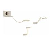 Kerbl Kattenklimwand Mount Everest hout beige
