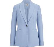 We fashion getailleerde blazer grijsblauw Dames | Maat: 38