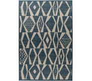 Lalee Capri | Modern Vloerkleed Laagpolig | Blue | Tapijt | Karpet | Nieuwe Collectie 2024 | Hoogwaardige Kwaliteit | 240x330 cm