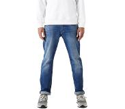 Garcia Russo heren Jeans, 36/34, Blauw, Tapered fit