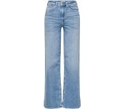 ONLY High-waist jeans ONLMADISON BLUSH HW WIDE DNM CRO371 NOOS