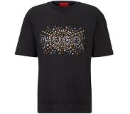 HUGO BOSS Dunic 10229761 Short Sleeve T-shirt Zwart M Man