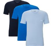 HUGO BOSS Classic 10257105 Short Sleeve T-shirt 3 Units Blauw M Man