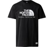 The North Face - Berkeley California S/S Tee In Scrap Mat - T-shirt M, zwart