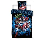 Marvel Avengers Dekbedovertrek, Dream Team - Eenpersoons - 140 x 200 - Polycotton