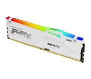 Kingston FURY 16GB 5200MT/s DDR5 CL36 DIMM Beast White RGB EXPO