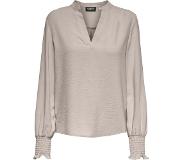 ONLY Mette V Long Sleeve Blouse Beige XS Vrouw