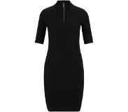 HUGO BOSS Neriella 10258222 Short Sleeve Midi Dress Zwart S Vrouw