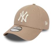 New Era Mannen, Kappen, 9Forty Strapback Cap - New York Yankees Ash Brown, Bruin