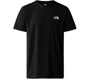 The North Face - T-shirts - M S/S Simple Dome Tee TNF Black voor Heren van Katoen - Maat L - Zwart