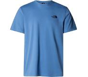 The North Face - S/S Simple Dome Tee - T-shirt S, blauw