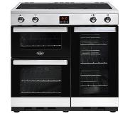 Belling Cookcentre 90 Ei - Inductie fornuis - RVS