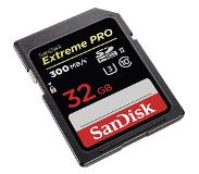 SanDisk SDHC Extreme Pro 32GB, UHS Speed Class U3, UHS-II