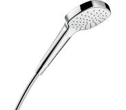 Hansgrohe Croma Select E 1jet handdouche Chroom-Wit