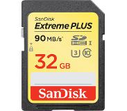 SanDisk Extreme Plus SDHC/SDXC UHS-I Card 32 GB 90 MB/s