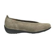 Wolky Instappers Ballet taupe suede