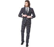 Opposuits PAC-MAN Kostuum | Zwart | Maat 48