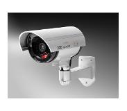 Technaxx TX-18 CCTV-bewakingscamera Binnen & buiten Rond Zwart, Zilver