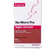 No Worm Pro Kat - Anti wormenmiddel - 2 tab Vanaf 2 Kg