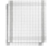 De Witte Lietaer Theedoeken De Witte Lietaer Mixte Grey (2 stuks)