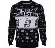 Difuzed Nintendo - Knitted X-mas Sweater Black