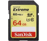 SanDisk Extreme SD kaart 64 GB