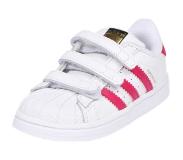 Adidas Superstar CF I Sneakers - Maat 25 - Unisex - wit/roze