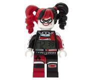 LEGO Batman: Movie Harley Quinn wekker 23 cm zwart/rood