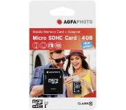 Agfaphoto Mobile High Speed 4GB Micro SDHC Class 10 (+ Adapter)