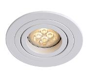 Lucide TUBE Inbouwspot - Ø 9,2 cm - 1xGU10 - Wit