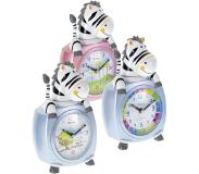 Mebus 26637 kinderwekker motief zebra kleur gesorteerd