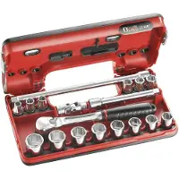 Facom Compacte 3/8" Dbox 12-Kant Met Ratel Met Stofdichte Kop - JL.DBOX112PB - JL.DBOX112PB