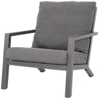 Lesli Living Loungestoel Down Town - grijs