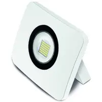 ABC-led 20W LED Schijnwerper Flat - IP65 2000 Lumen - Koud Wit - Wit