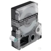 Epson LC-4SBE9 - 9m zwart op mat zilver / gelamineerd tape / 12mm (origineel)