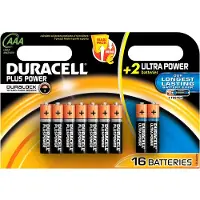 Duracell Batterijen Plus Power Mn 2400 Aaa 16st