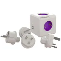 Allocacoc Rewirable Usb One Size Purple