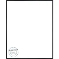 Homedecoration Kampen– Fotolijst – Fotomaat – 78x88 cm– Aluminium – Zwart mat