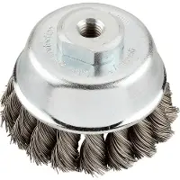 Kwb AGGRESSO-FLEX  TOPFBÜRSTE, STAALDRAAD, GEZOPFT 719206 1 stuk(s)
