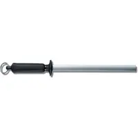 Victorinox Aanzetstaal diamant ovaal 26 cm Zwart