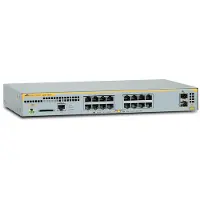Allied Telesis AT-x230-18GP - Switch - L2+ - beheerd - 16 x 10/100/1000 (PoE+) + 2 x SFP - Geschikt voor plaatsing op een bureau, in een rack of aan de muur - PoE+ (240 W)
