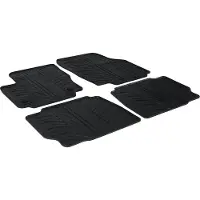 Autostyle Rubbermatten Ford Mondeo 5 deurs 2011-2014 (T profiel 4-delig + montageclips) voor o.a. FORD