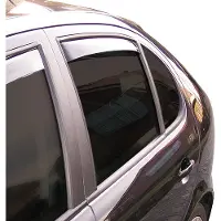 ClimAir Zijwindschermen Master Dark (achter) passend voor Nissan Maxima QX 2000-2004