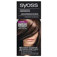 Syoss 3-8 Donker Goudbruin Select haarverf 3st