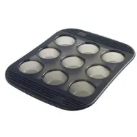 Mastrad muffinvorm Mini voor 9 stuks - siliconen