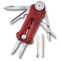 Victorinox Golftool Victorinox 10 Functies Transparant Rood